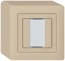 AP-Taster kallysto KNX 2×beige s/e-link