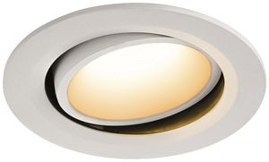 LED-Downlight SLV NUMINOS MOVE L 25.4W 2250lm 2700K 40° DIM Ø160×86mm ws/ws
