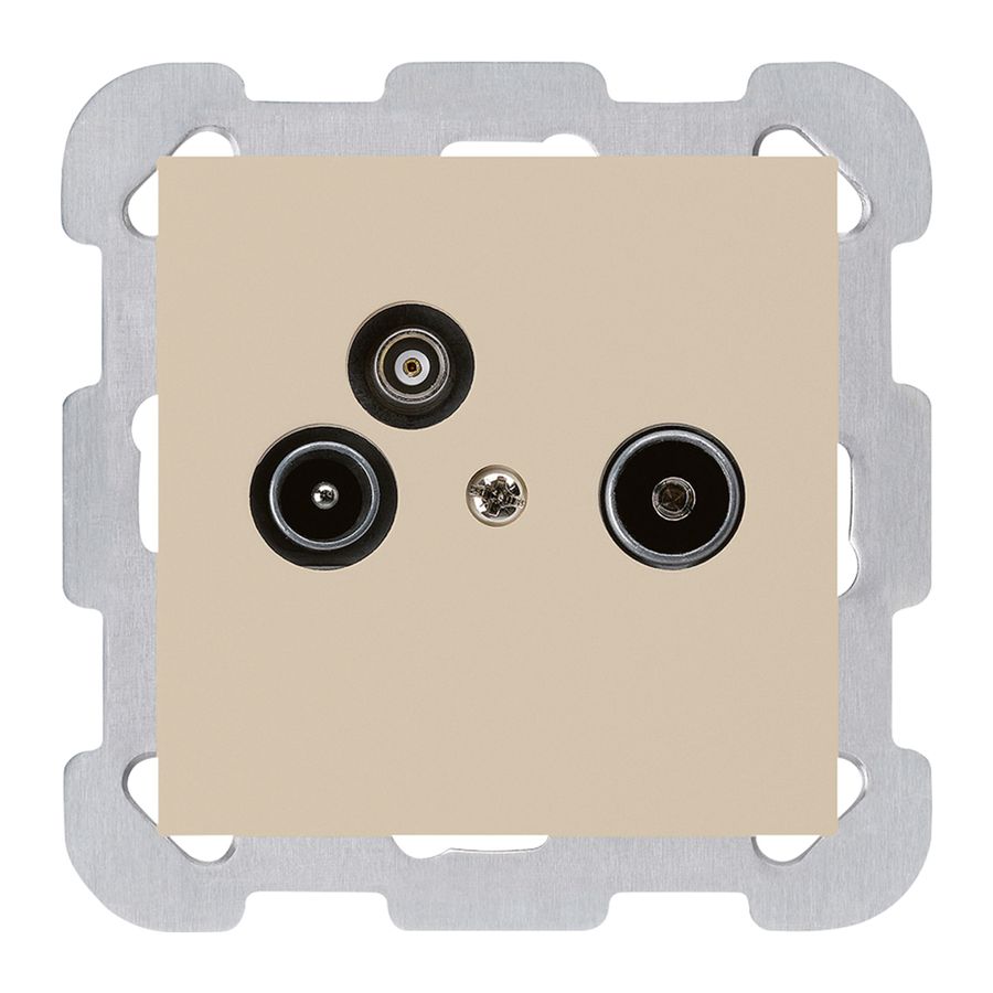 UP-Antennendose R/TV-Daten kallysto B 19dB beige