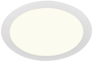 Downlight LED SLV SENSER 24 ROUND 13W 1300lm 4000K Ø215/205×20mm blanc