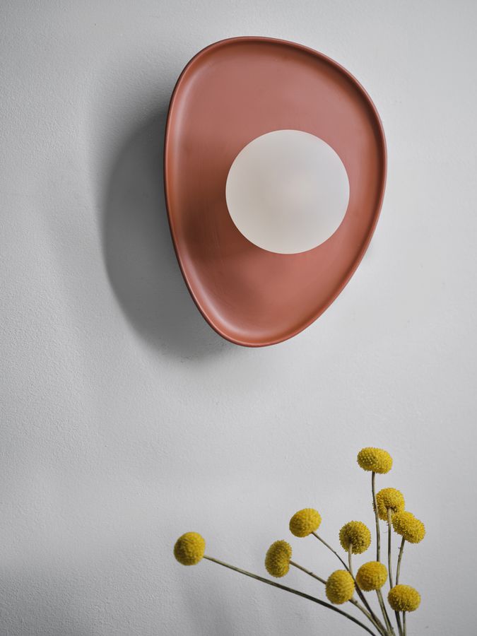 Applique LEDVANCE Decor Clay G9 1×5W 260×200×135mm marrone