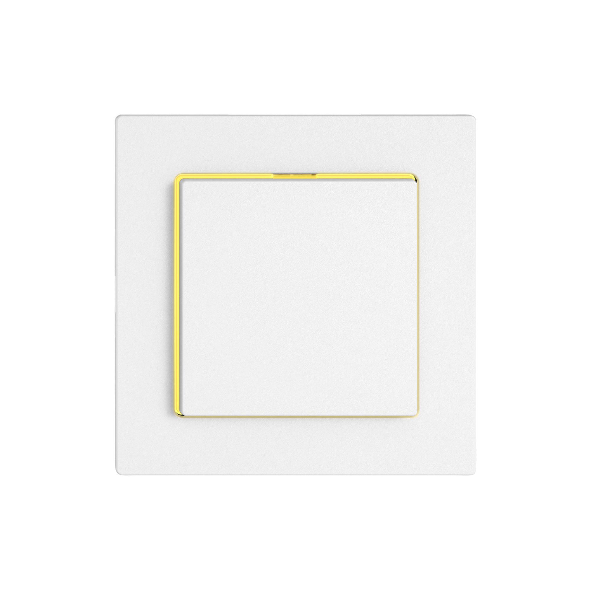 Poussoir EDIZIO.liv SNAPFIX® ARK/1P éclairage latéral jaune bc