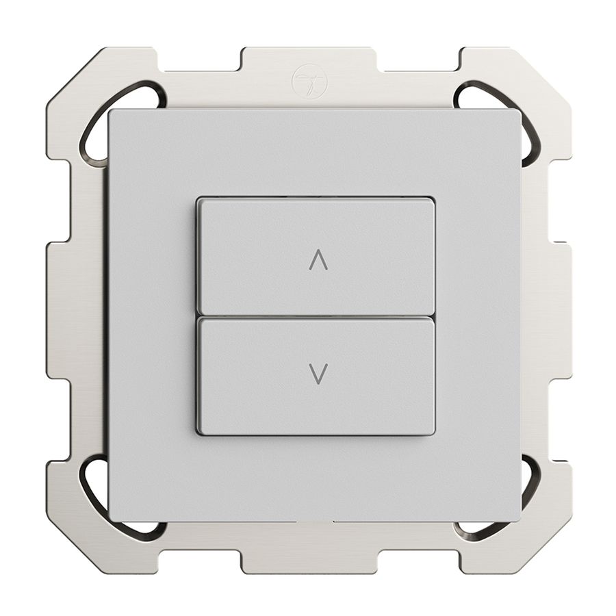 UP-Storenschalter 1K/2T Edue Wiser hellgrau
