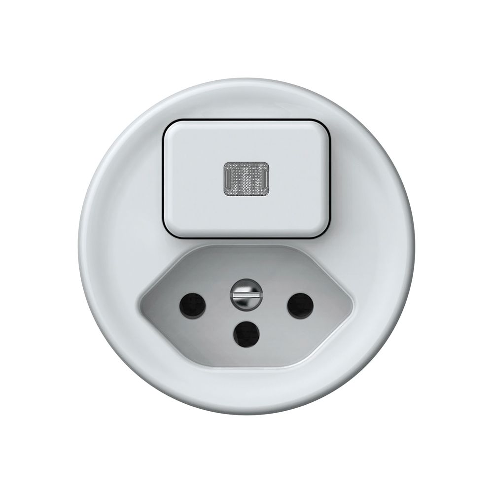 Kombination origin Sch 6 + 1×Typ 13 beleuchtet weiss