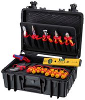 Valigia per utensili KNIPEX „Robust23 Start" Elektro 24 pezzi