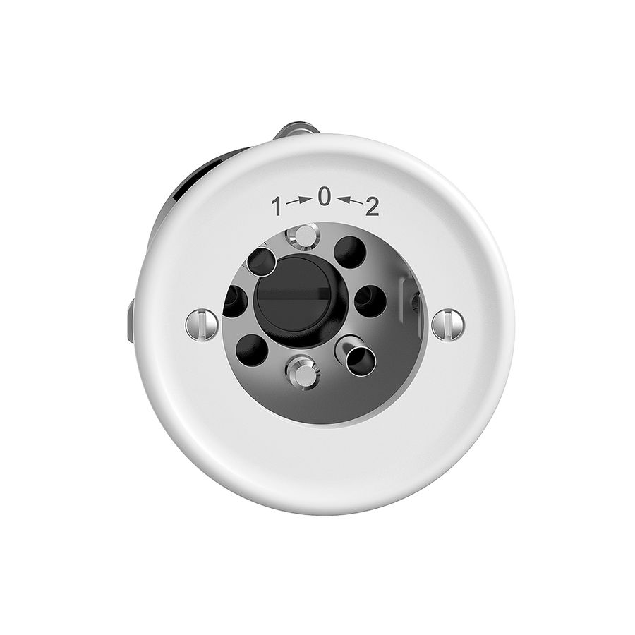 Contact pivotant ENC 1->0<-2 STANDARDdue blanc pour serrure, s.cyl.