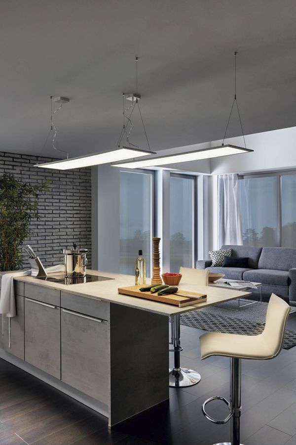 Seilabhängung-Set Eglo Salobrena Stahl 900mm Chrom