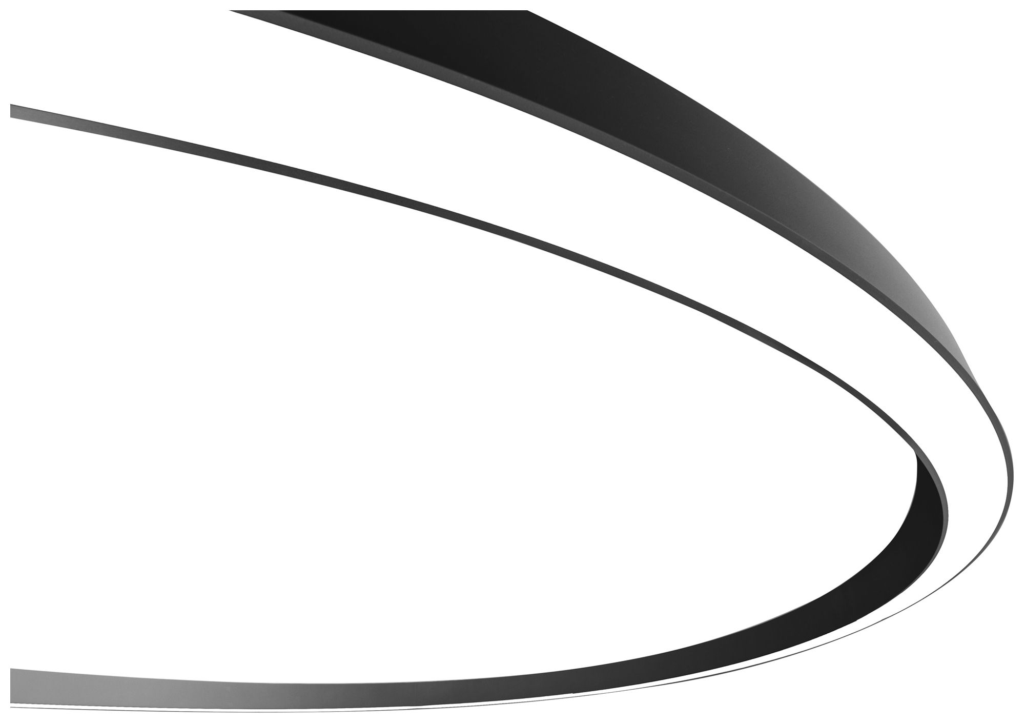 LED-Pendelleuchte Sylvania Nilo 88W 9570lm 840 DALI EM Ø1200mm schwarz