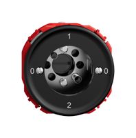 Drehschalter STANDARDdue SNAPFIX® Umschalter 2/1L ohne Zylinder sz