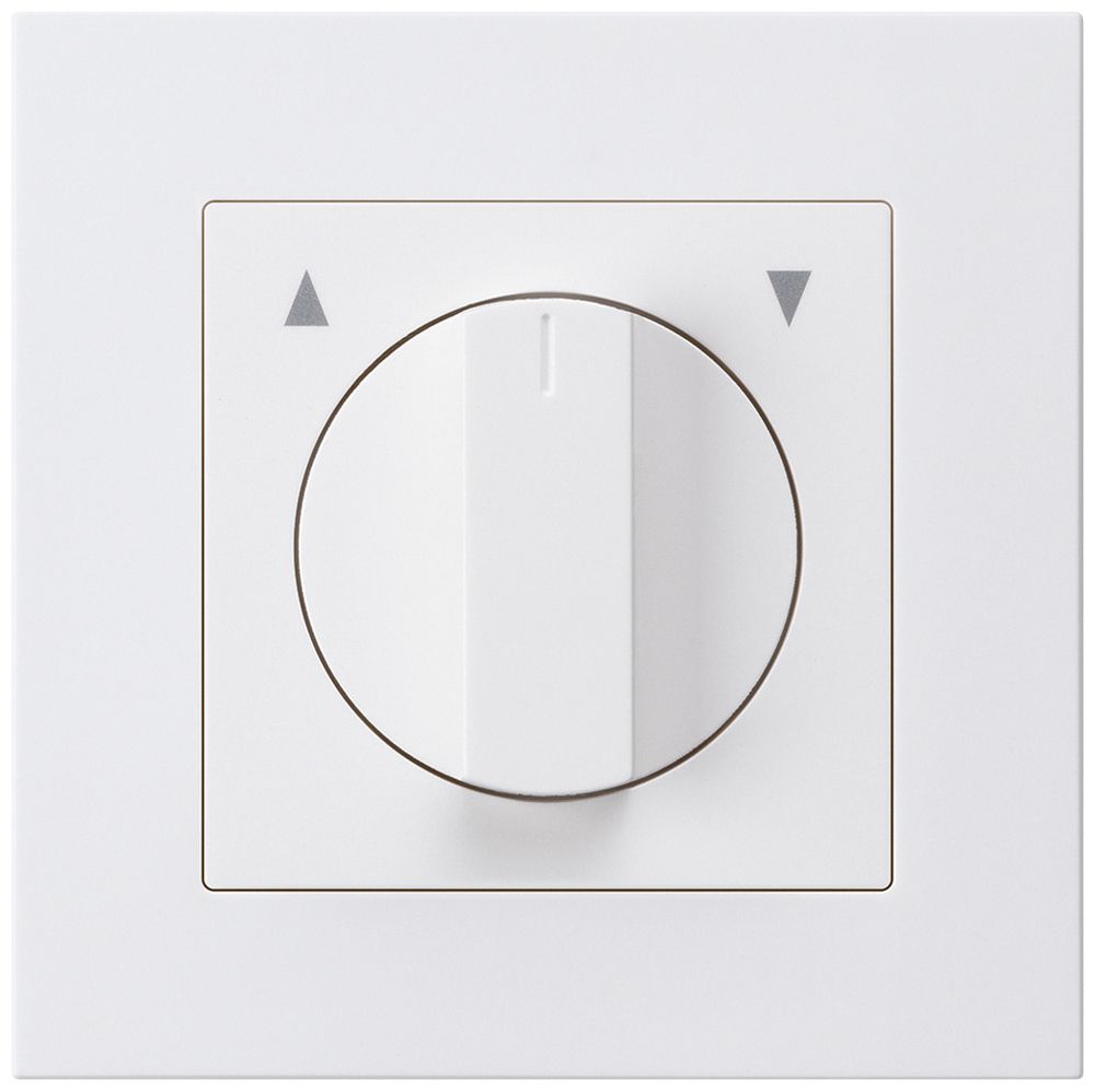 UP-Storendrehschalter/taster umschaltbar KPR weiss