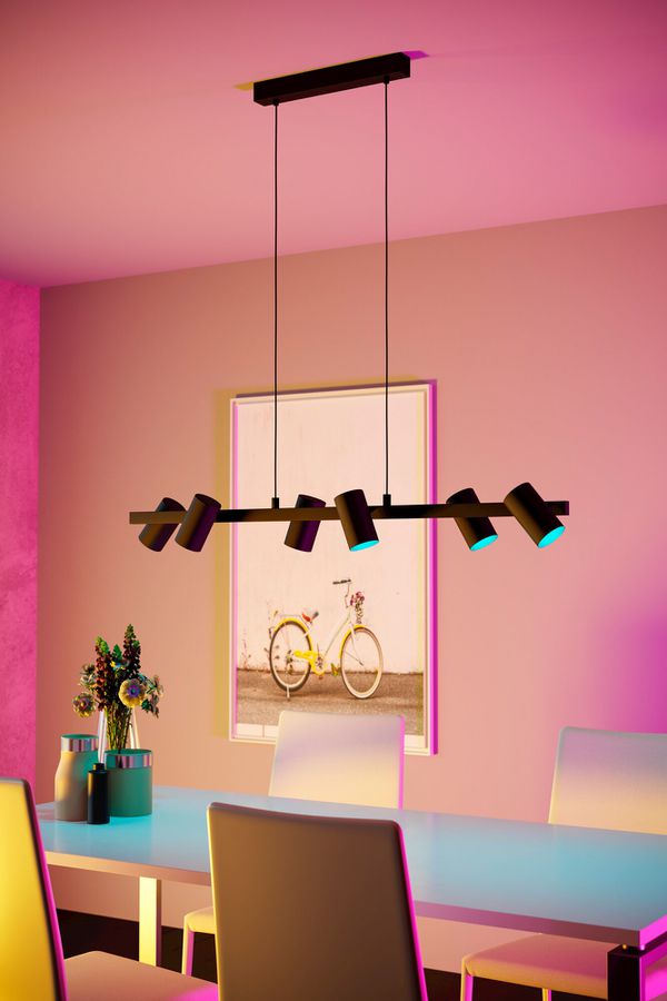 LED-Lampen-Set Eglo CONNECT.Z 3×LED-Lampe GU10 4.9W DIM mit Fernbedienung