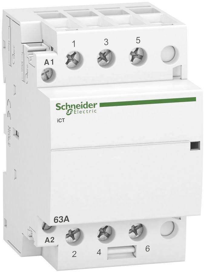 Installationsschütz Schneider Electric CT 3P 63A 220…240V AC 3S