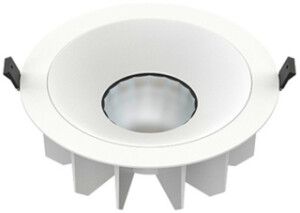 Downlight LED SLV DOWNLIGHT P 230 20W 710…4890lm 3000K IP54 WB DALI Ø200mm blanc