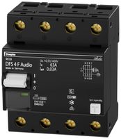 Fehlerstromschutzschalter Doepke 63A 30mA Audio RCCB, Typ F, N links