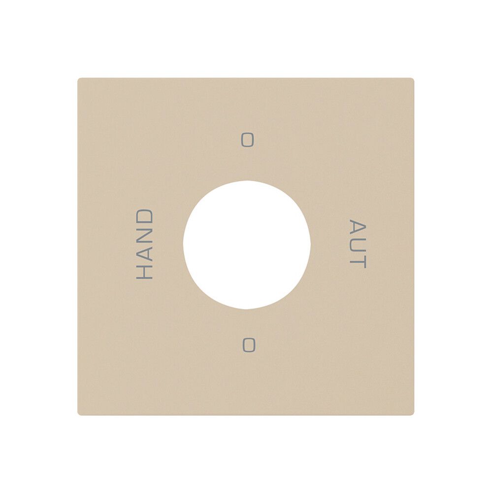 Kit di copertura kallysto per interruttore a chiave 0-Aut.-0-Hand beige