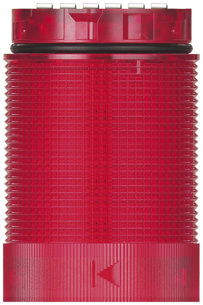 Lampada flash e permanente WERMA TwinLIGHT Classic, 24VAC/DC, 40mm, rosso