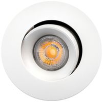 Downlight LED SG Junistar Bio 5W 500lm 927 IP20/IP44 45° REG Ø94mm bianco 8pz
