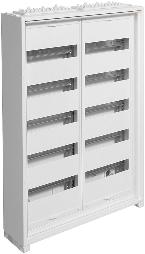 Distributeur AP Hager univers 5 rangées 120UM IP30 550×800×160mm