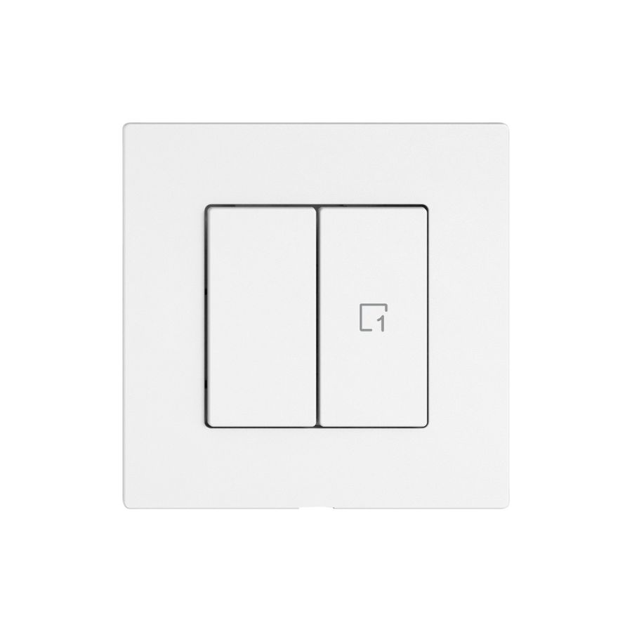 Commande pour interrupteur EDIZIO.liv Wiser SNAPFIX® 1C scène WLAN 2T bc