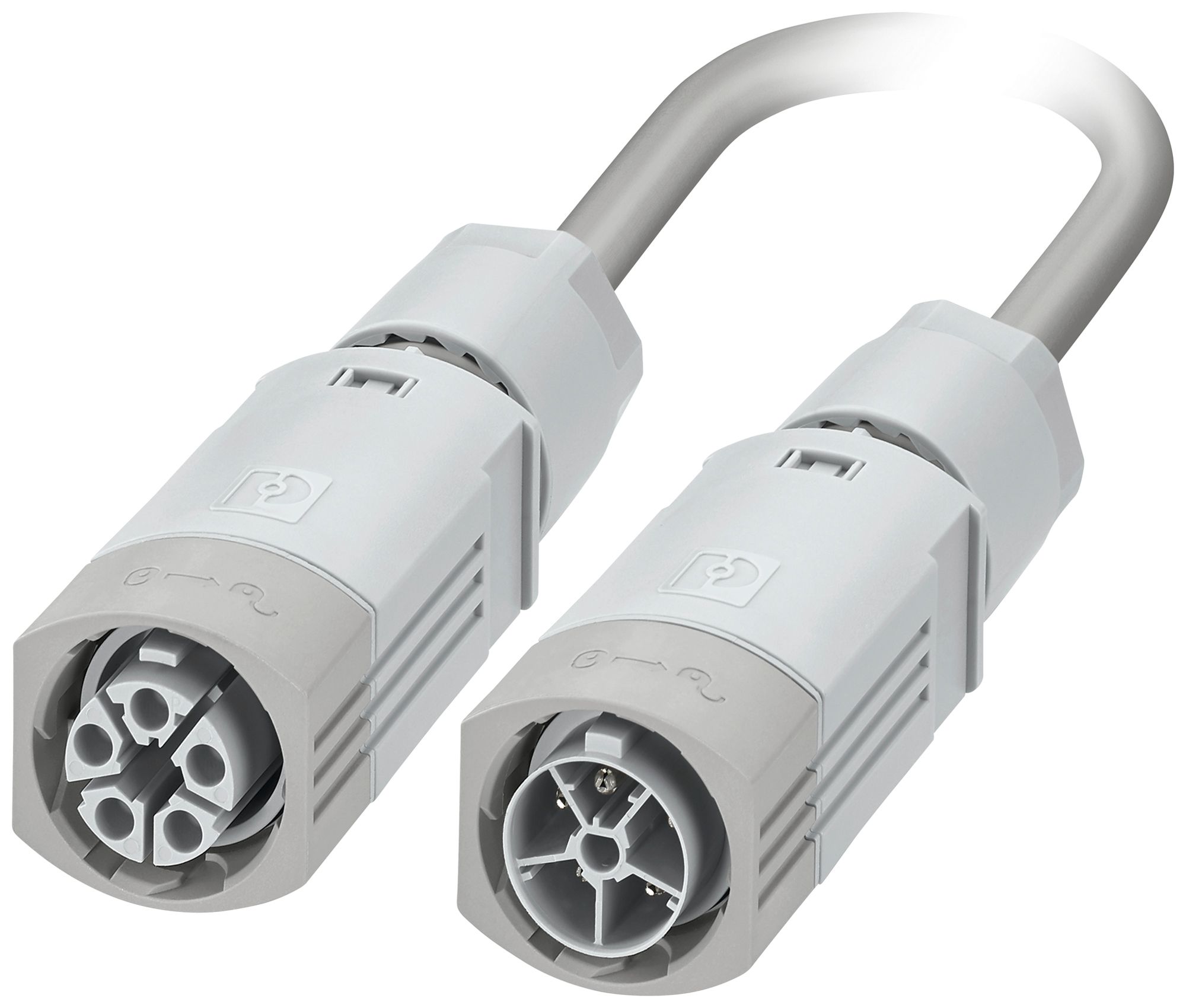 Cavo di allacciamento PX IPD PL 5P 2.5mm² 450V 16A 1000mm grc spina presa