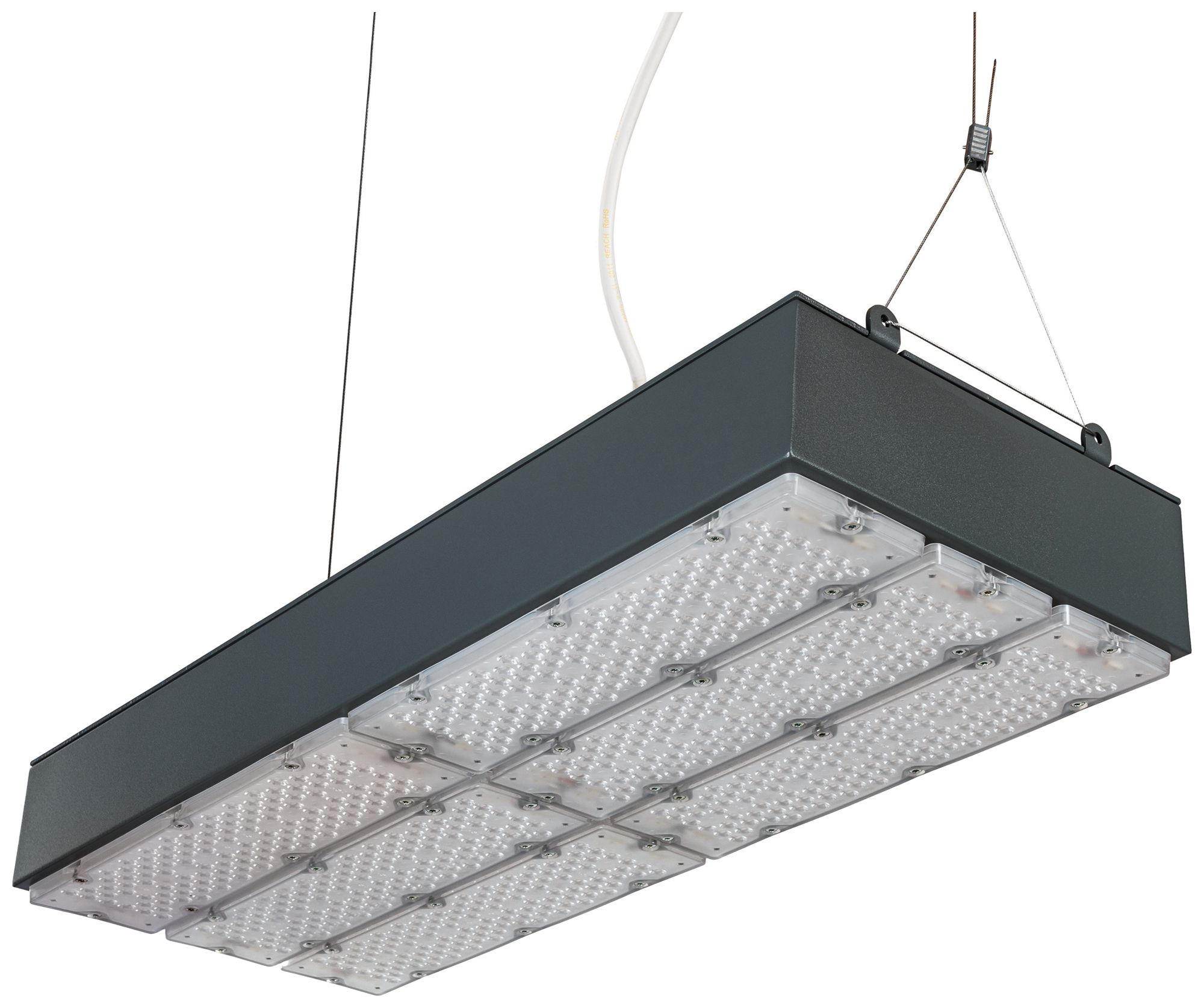 LED-Hallenstrahler Sylvania KubiXx AISLE 188W 32500lm 840 IP65 DIM 732×280