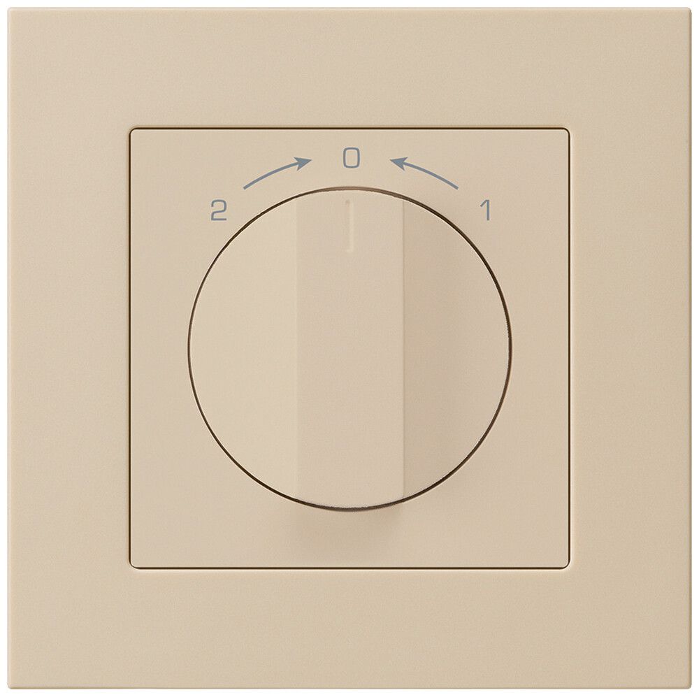 UP-SchwenkTaster 1->0<-2 kallysto.pro beige mit Drehgriff