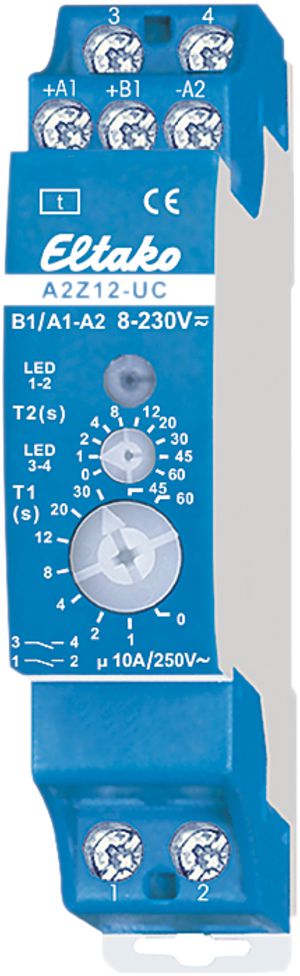 REG-Zeitrelais Eltako 8…230VUC 1+1S, A2Z12