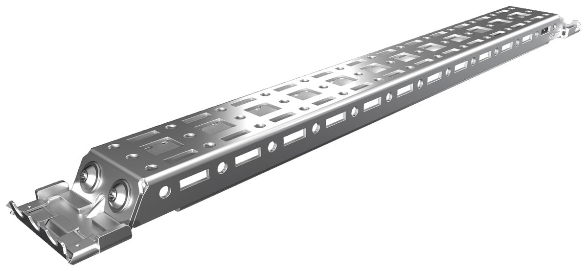 Profilschiene Rittal AX 2394.400 476mm 45.5×10mm grau