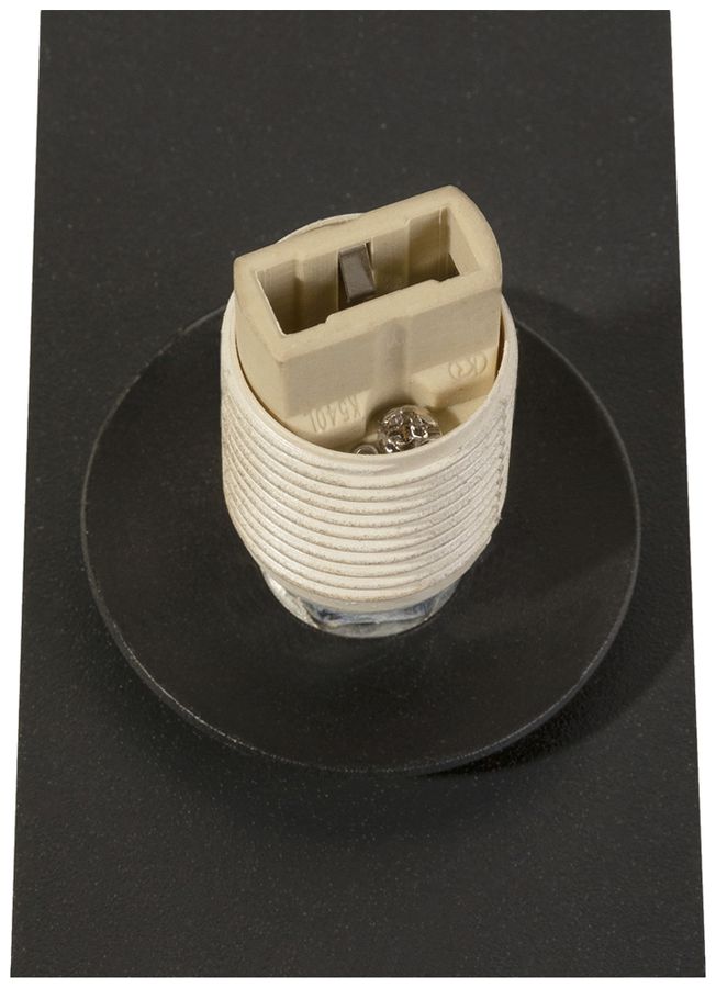 Wandleuchte SLV SUN G9 1×40W Ø120×223×40mm eckig schwarz