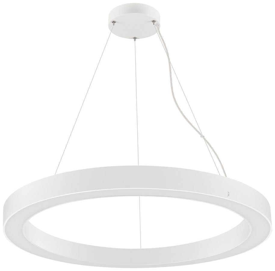 LED-Pendelleuchte SLV MEDO RING 90 43W 5000lm 930/940 DIM Ø900mm weiss