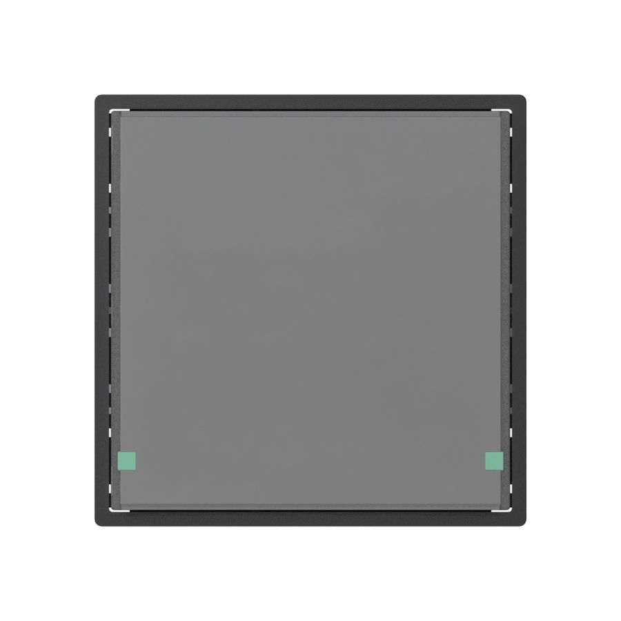 Senseur poussoir SIDUS KNX type E 1/2, anthracite