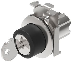 Schlüsselschalter-Vorsatz EAO 45, 0-I, 45°, flach