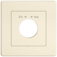 UP-Montageset EDIZIO.liv SNAPFIX® f.Schwenktaster m.Schloss Ein → ← Aus cr