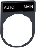 Einlegeschild Schneider Electric Auto-Main