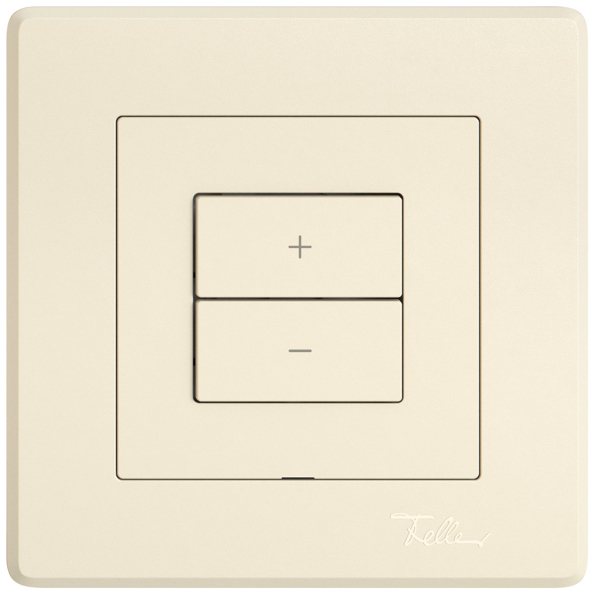 UP-Bedienaufsatz zu Dimmer EDIZIO.liv Wiser SNAPFIX® 1K 2T cr