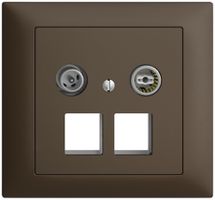 Presa multimedia 11dB INS Edue FKE presa terminale/passaggio 2×RJ45 Keystone cof