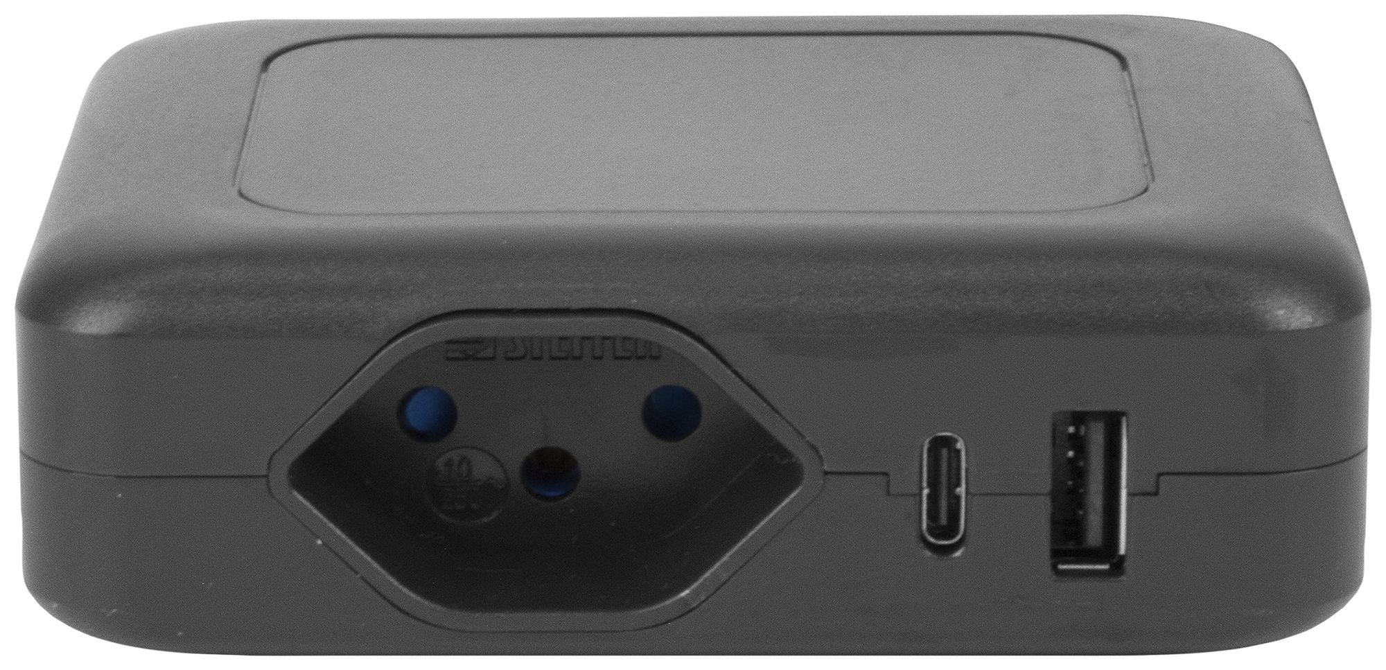 Ladestation Steffen IQ 1×T13 1×USB-A 1×USB-C anthrazit