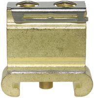 Schutzleiter-Reihenklemme Woertz 2.5…6mm² Schraubanschluss 2×1 Sonderprofil