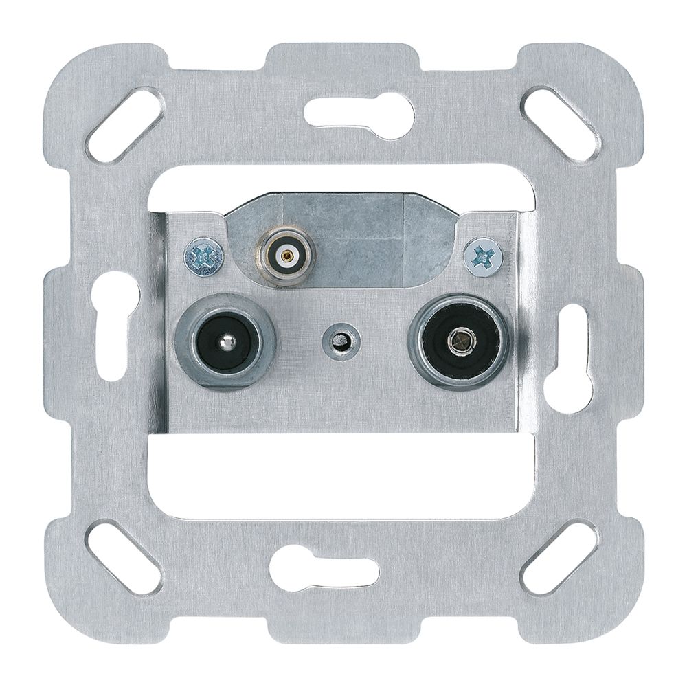 Einsatz zu UP-Antennendose R/TV/Daten Hager Bauart F 2GHz 10.5db