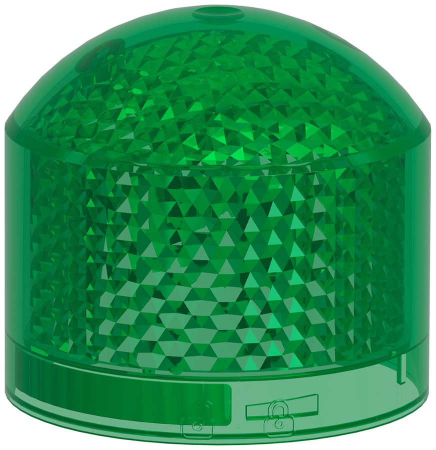 LED-Leuchtelement Harmony 24VAC/DC grün Blitzlicht obere Einheit