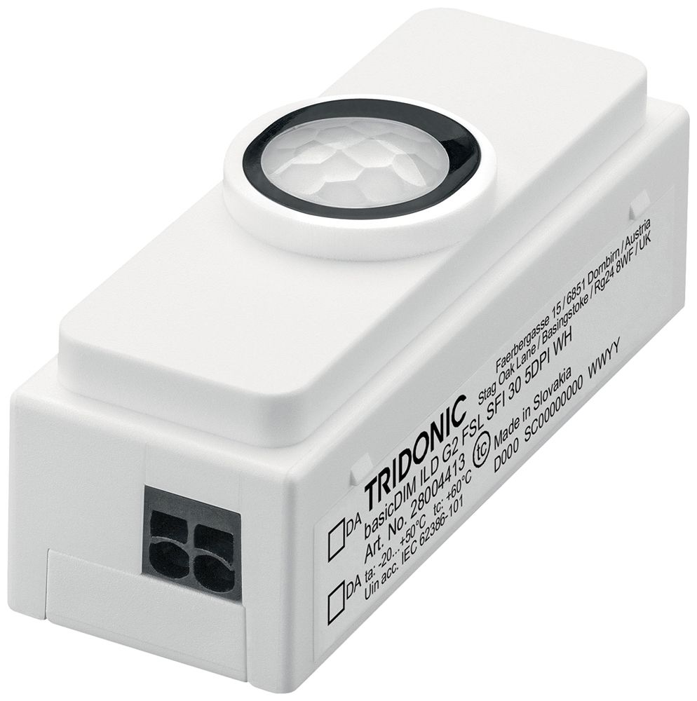 Détecteur de mouvement INC Tridonic basicDIM ILD IP20 PIR DALI blanc