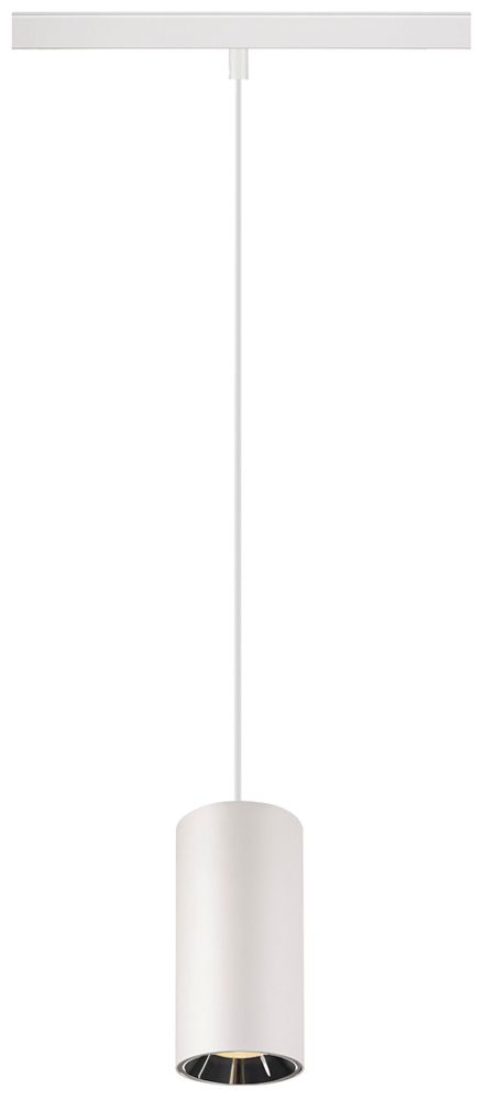 LED-Pendelleuchte SLV NUMINOS S 48V TRACK DALI 16W 1050lm 930 Ø60 ws/Cr 55°