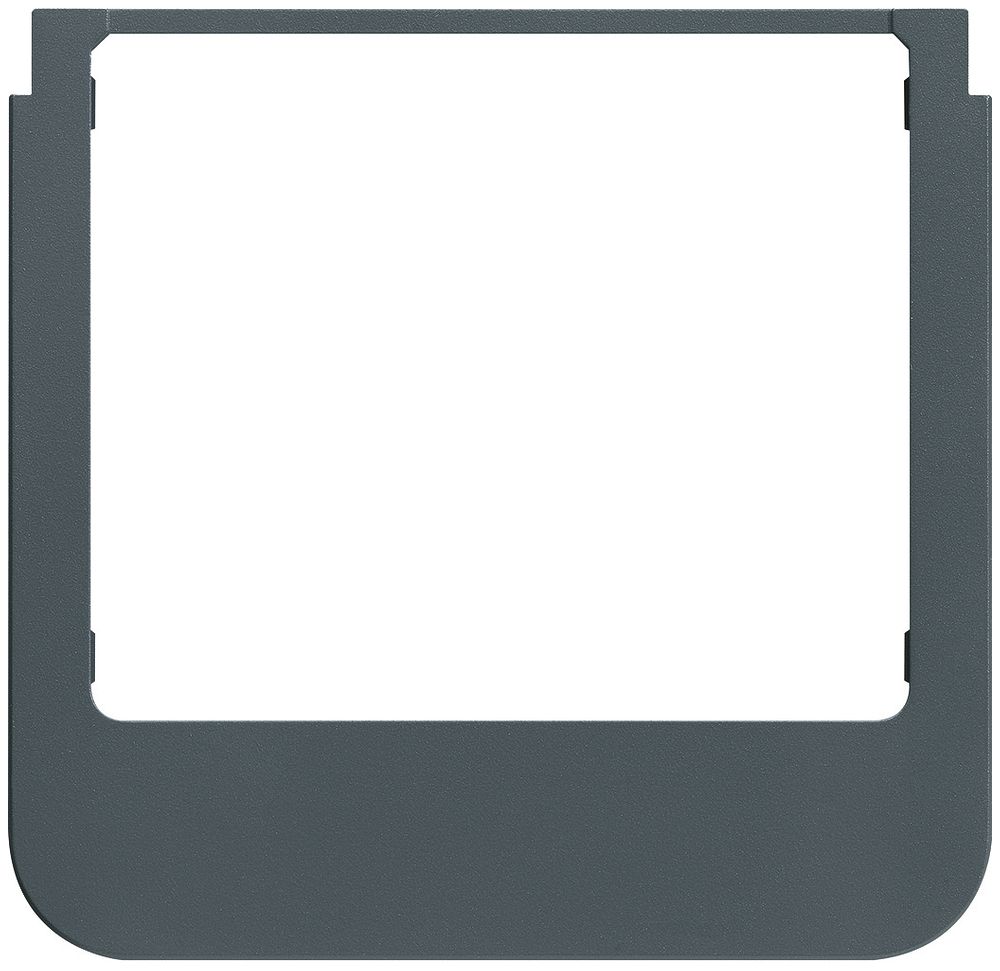 Designrahmen Audio Hager elcom.touch/elcom.fon rund anthrazit