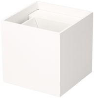 LED-Wandleuchte maxLUCE BIG-BOX 6W 500lm 3000K 90° IP54 weiss