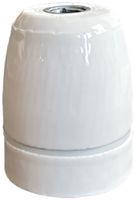 Fassung Elektrogros E27 M13×1 glatt ≤220°C Ø47×57mm weiss