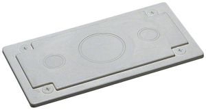 Leitungseinführung Hager Univers 235×15×15mm 3 Steckverbinderöffnungen