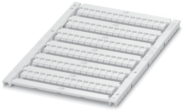 Carte de marquage UCT-TMF 4 blanc pour bornes 3.4×4.7mm