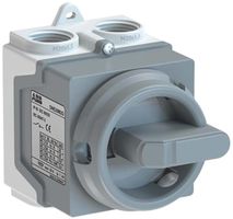 AP-Sicherheitsschalter ABB, 3P 20A 400V Kunststoffgehäuse Griff grau