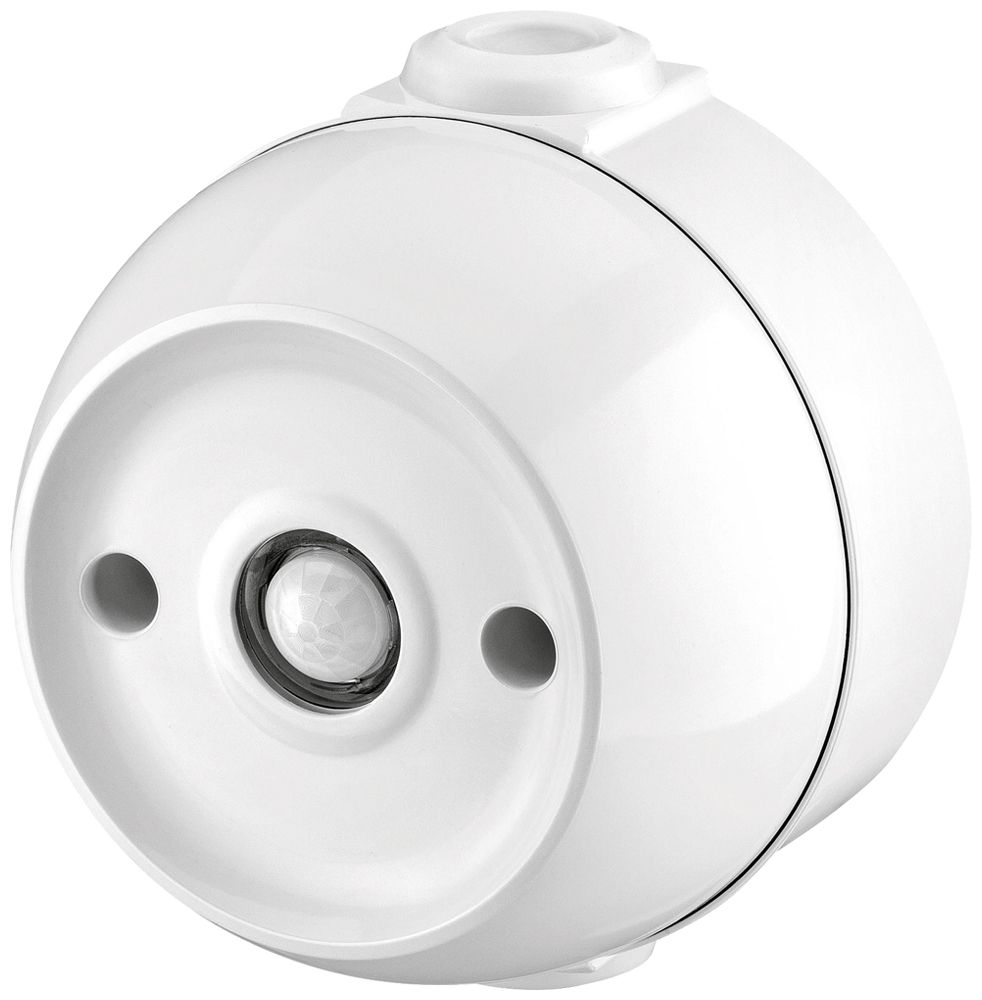 Boîtier AP ACU 032 IP66 WH pour DALI-MSensor G3 SFI 30 PIR 10DPI Ø98×68mm blanc
