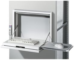 Ablage Rittal SZ 2379.900 für Mousepad von Klapplade grau